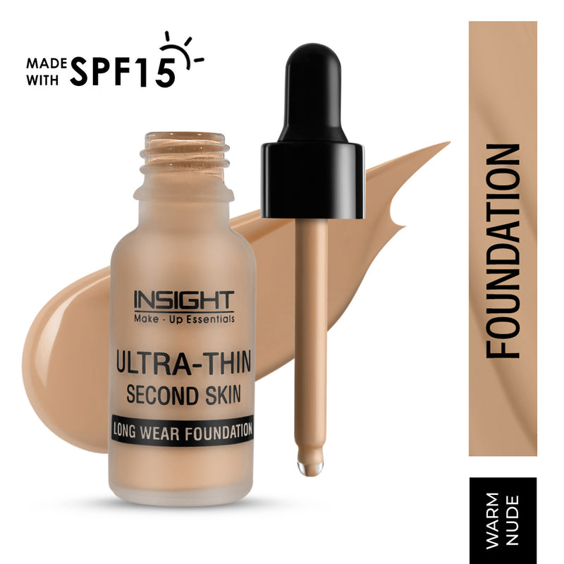 Ultra-Thin Second Skin Long Wear Foundation — 20 ml — Warm Nude