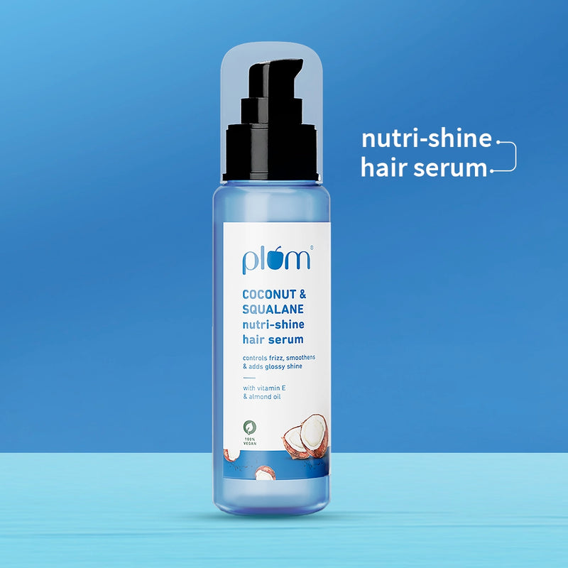Coconut & Squalane Hair Serum For Soft & Shiny Hair — 75 ml