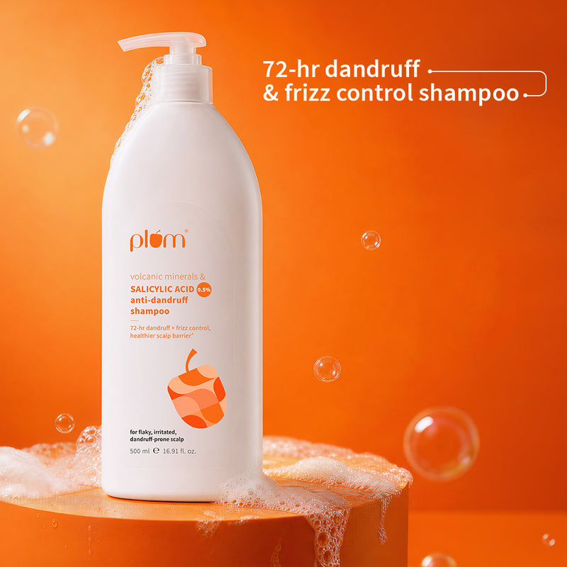 Volcanic Minerals & 0.5% Salicylic Acid Shampoo For Dandruff-Prone Hair — 500 ml