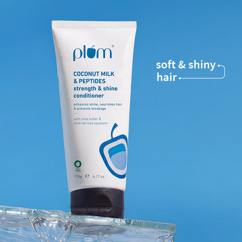 Coconut Milk & Peptides Conditioner For Soft & Shiny Hair — 175 g