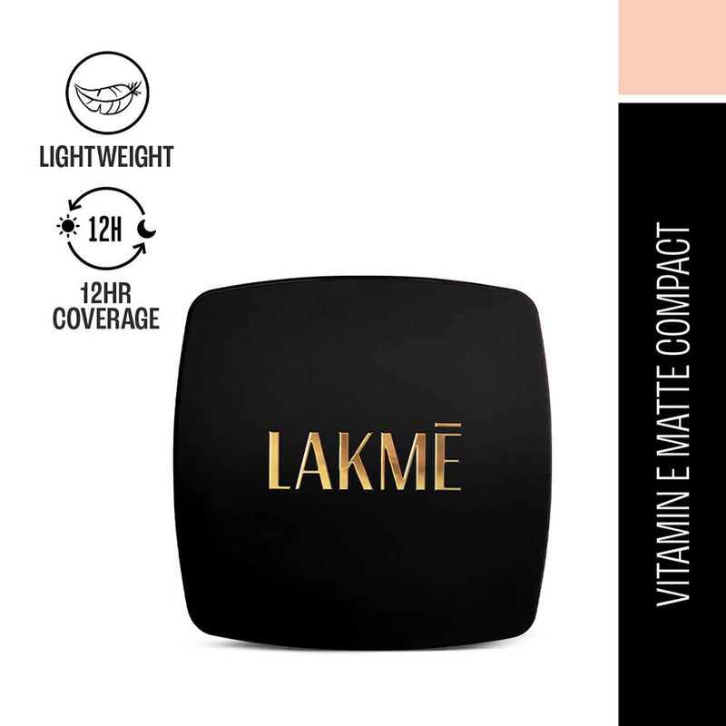 Lakmē Forever Matte Compact — 9 g — Natural Pearl