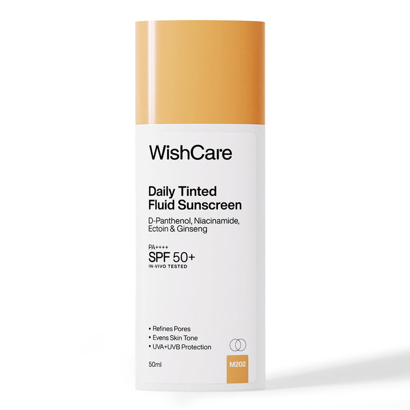 Daily Tinted Fluid Sunscreen — 50 ml — Medium - M202