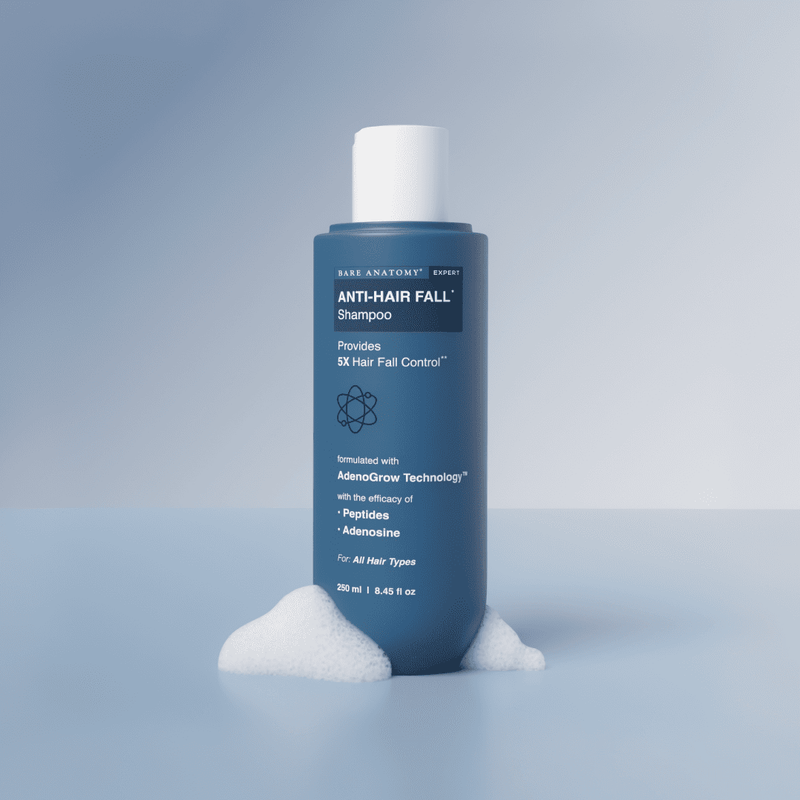 Anti-Hair Fall Shampoo With Adenosine & Peptides for Hair Fall Control - 250 ml — 250 ml