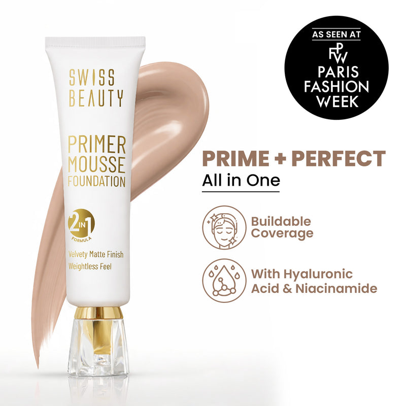 Primer Mousse Foundation — 30 ml — Rose-Blush