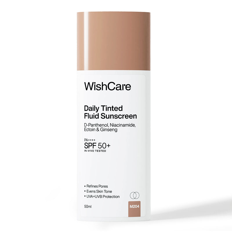 Daily Tinted Fluid Sunscreen — 50 ml — Medium - M204