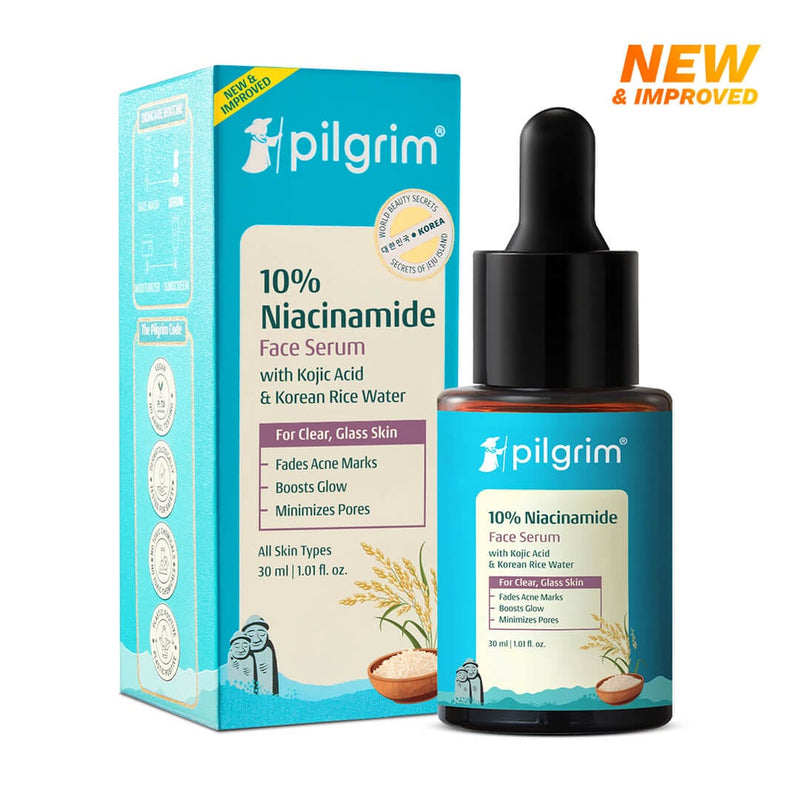 10% Niacinamide Face Serum With Kojic Acid & Korean Rice Water — 30 ml