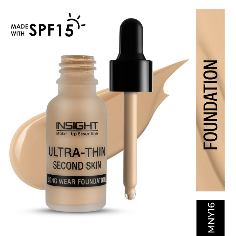 Ultra-Thin Second Skin Long Wear Foundation — 20 ml — MNY16