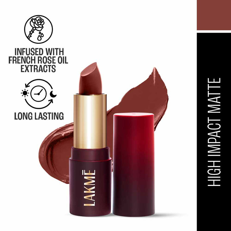 Lakmē Forever Matte Lipstick — 4.5 g — Nude Toast