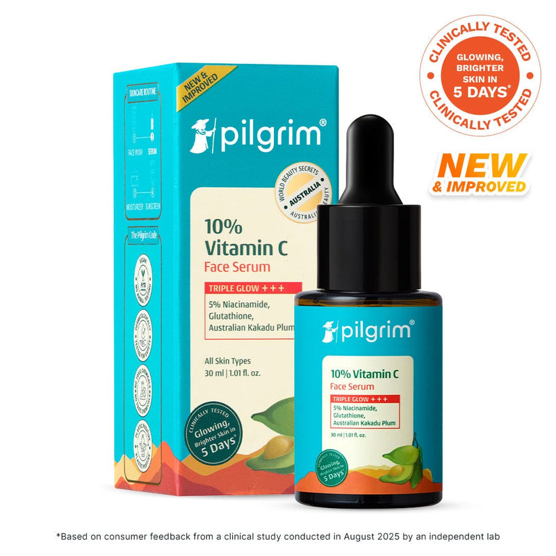 10% Vitamin C Face Serum For Triple Glow+++ — 30 ml