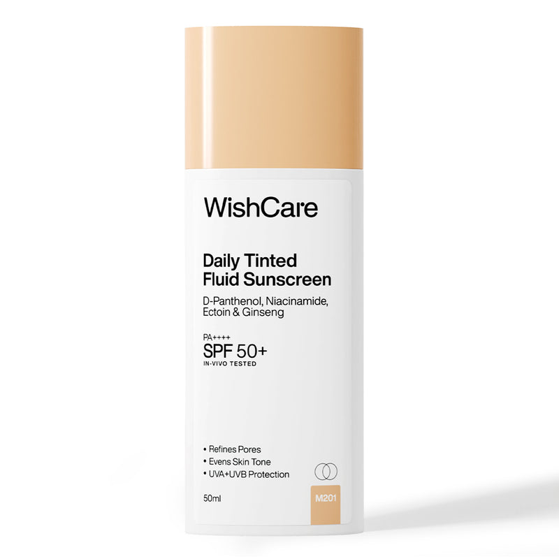 Daily Tinted Fluid Sunscreen — 50 ml — Medium - M201