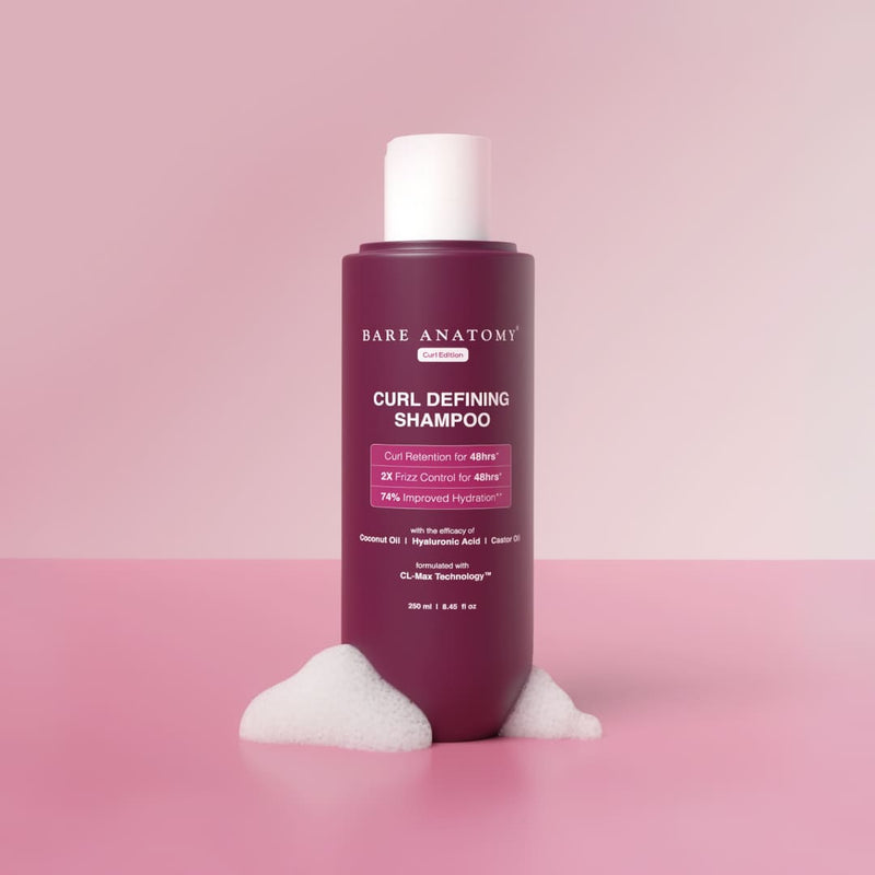 Curl Defining Shampoo With Hyaluronic Acid, Coconut Oil & Castor Oil - 250 ml — 250 ml