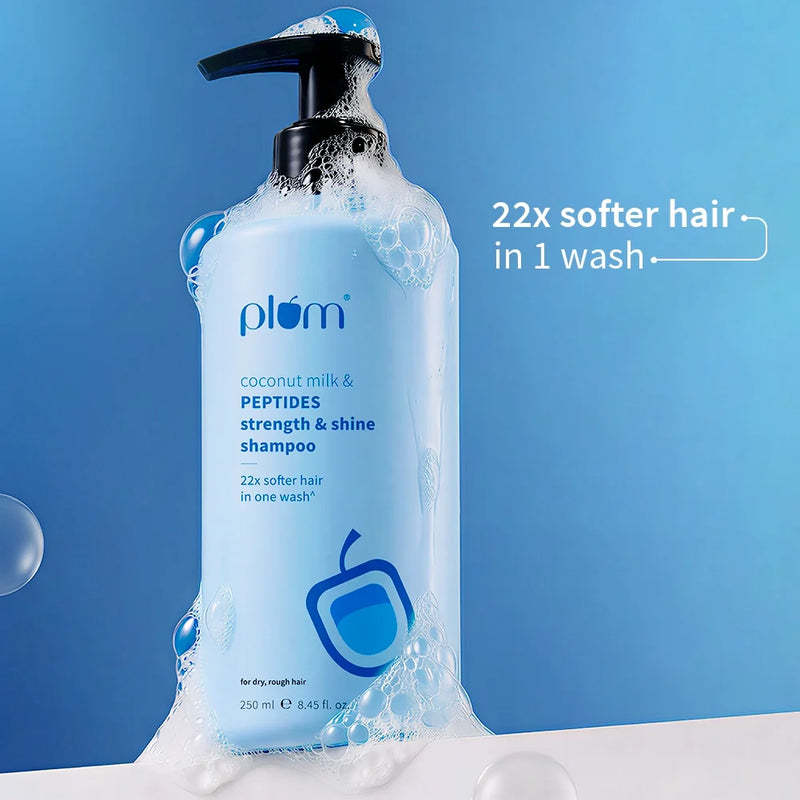 Coconut Milk & Peptides Shampoo For Soft & Shiny Hair — 250 ml