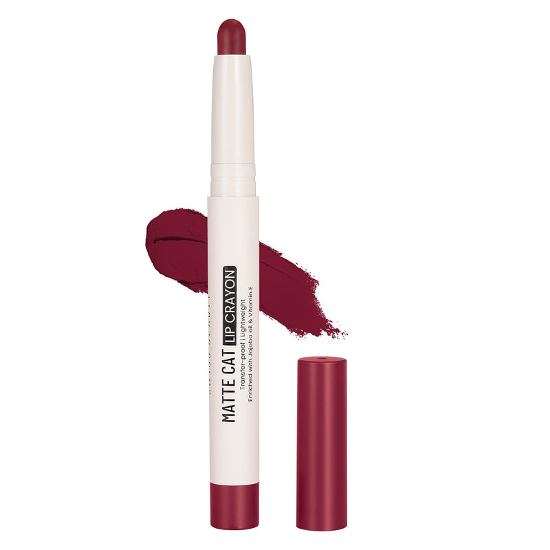 Matte Cat Lip Crayon — 3.4 g — Regal Wine