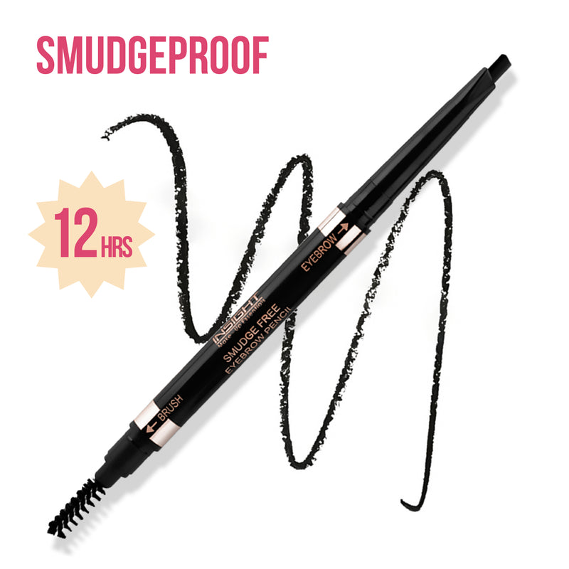 Smudge Free Eyebrow Pencil — 0.5 g — Black