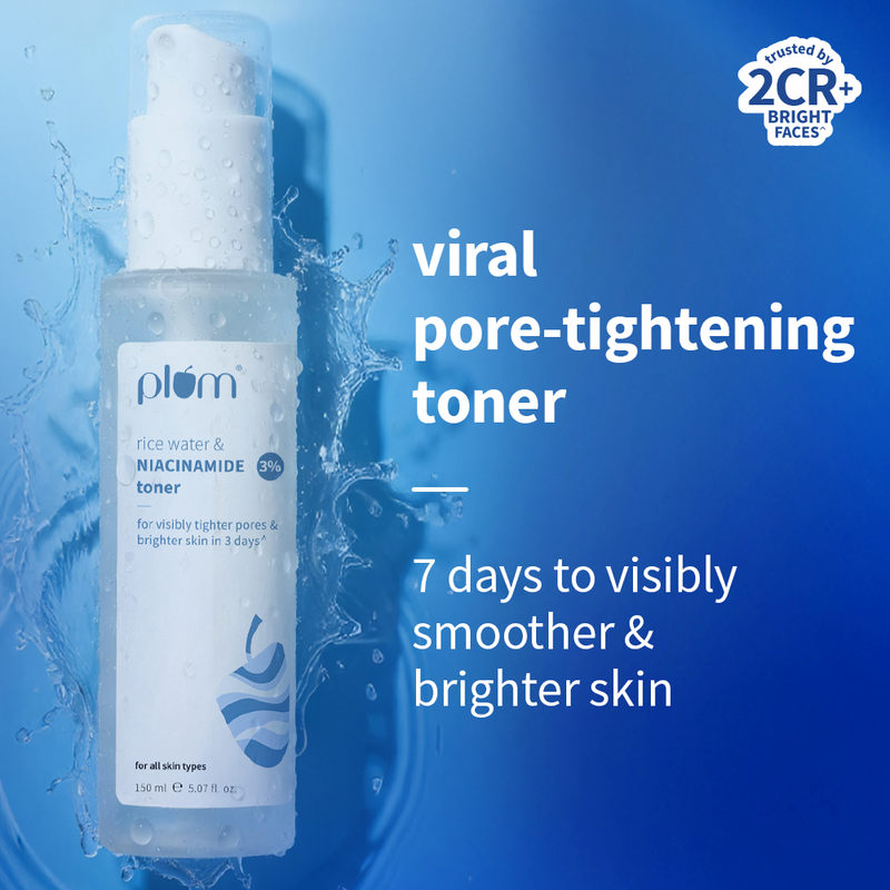 3% Niacinamide & Rice Water Toner for Bright Skin — 150 ml