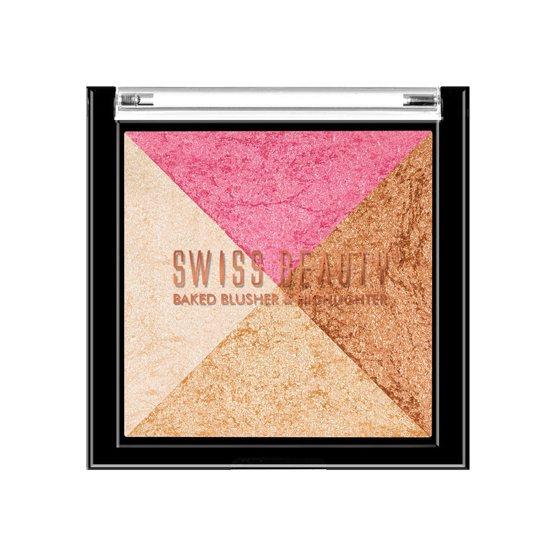 2-in 1- Baked Blusher & Highlighter — 7 g — 5
