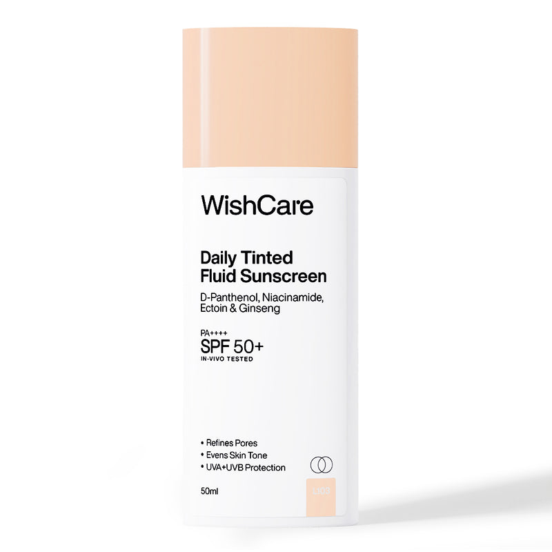 Daily Tinted Fluid Sunscreen — 50 ml — Light - L103