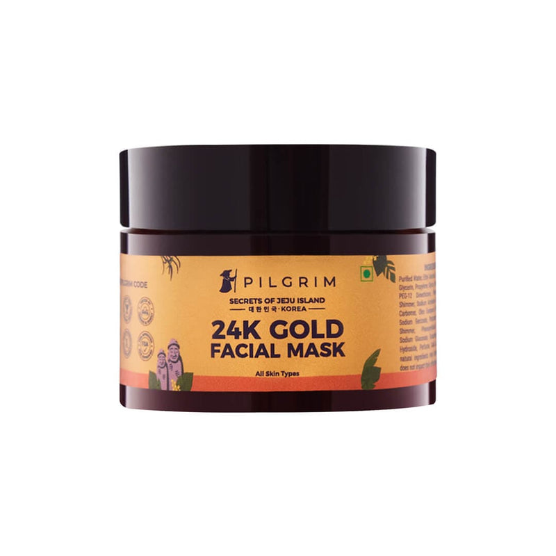 24K Gold Facial Mask - 50gm — 50 g