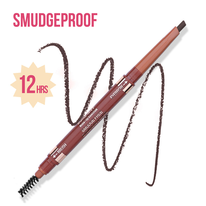 Smudge Free Eyebrow Pencil — 0.5 g — Brown