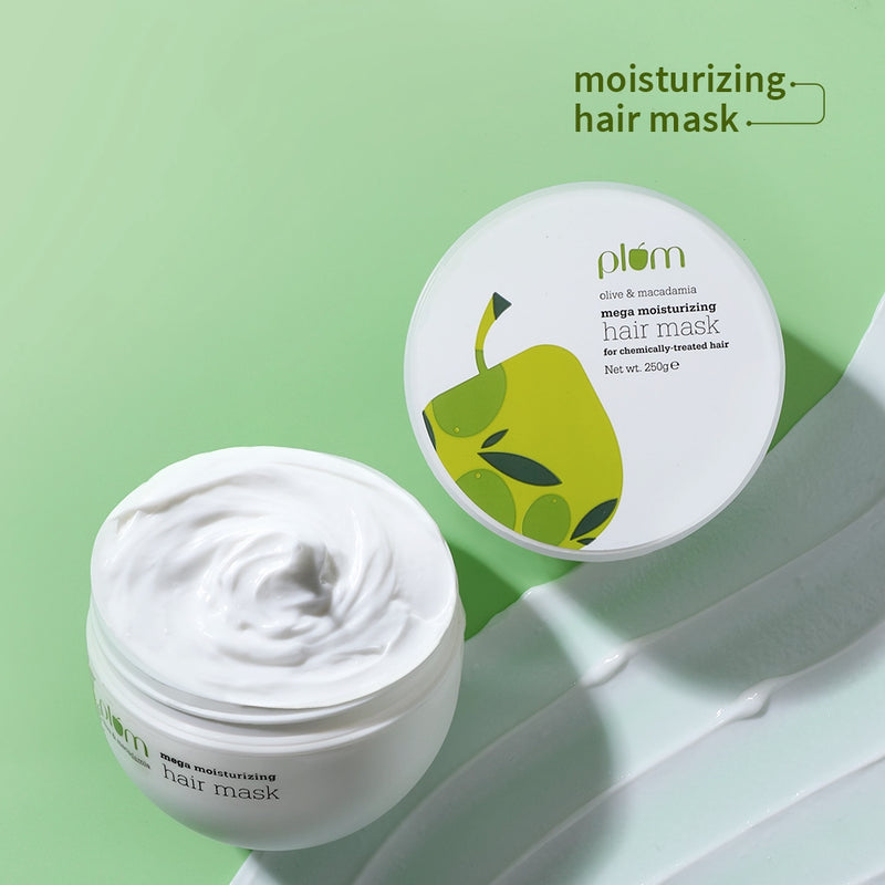 Olive & Macadamia Mega Moisturizing Hair Mask — 250 g