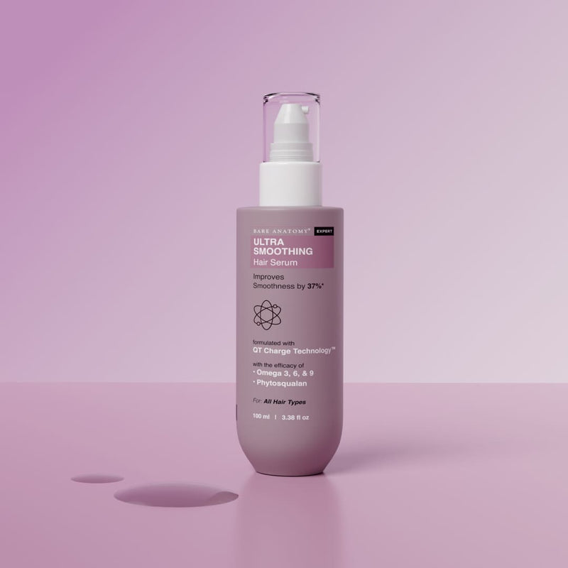 Ultra Smoothing Hair Serum With Vitamin E & Omega 3, 6 & 9 - 100 ml — 100 ml