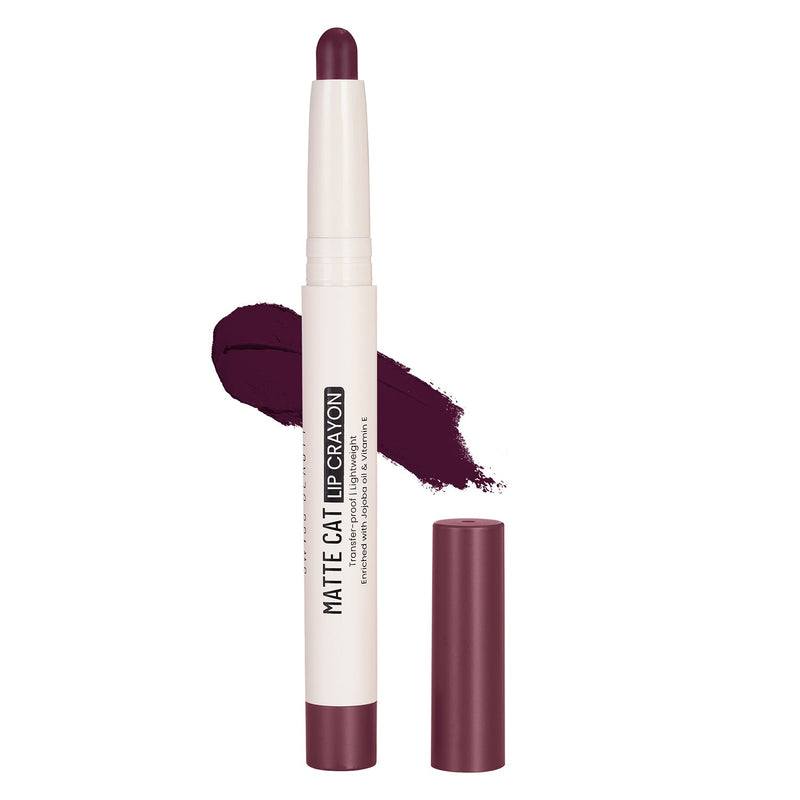 Matte Cat Lip Crayon — 3.4 g — Wicked Wine