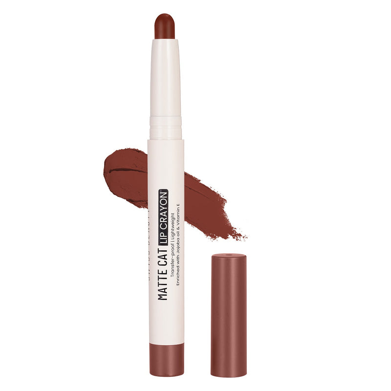 Matte Cat Lip Crayon — 3.4 g — Barn Red