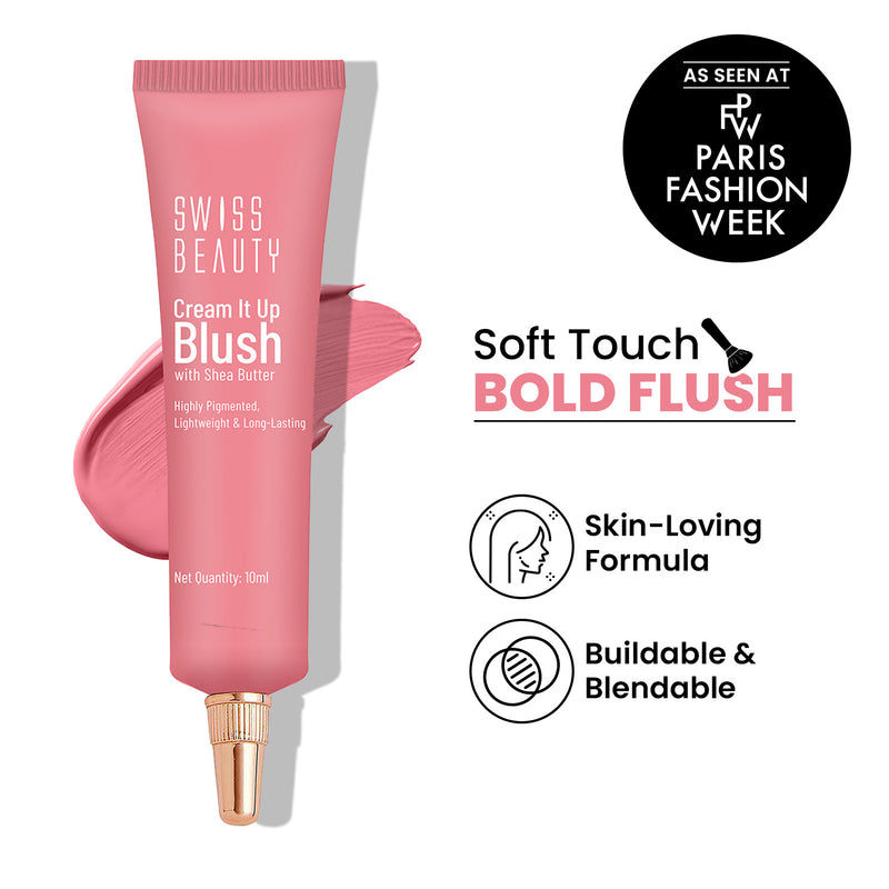 Cream It Up Blush — 10 ml — Cheeky Peach