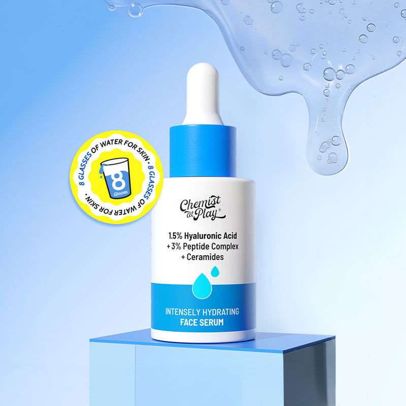 1.5% Hyaluronic Acid Intensely Hydrating Face Serum with Ceramides - 30 ml — 30 ml