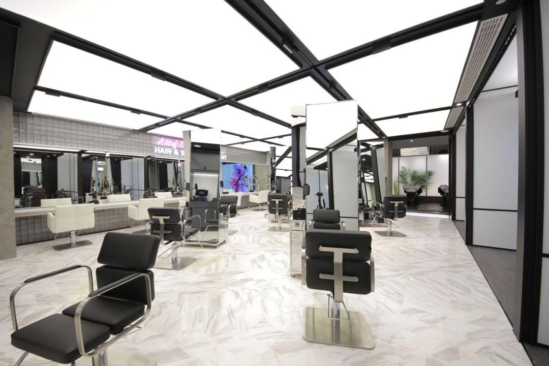 Lumière Studio salon interior